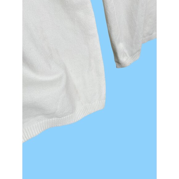 Hippie Rose Winter White Lounge Pants XL Cozy Wide Leg Drawstring Waist Soft Kni - Picture 9 of 9